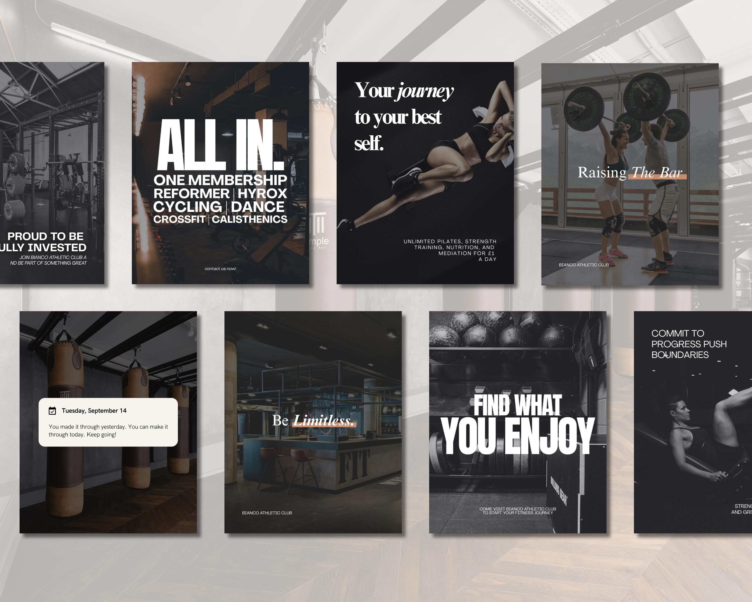 Gym Instagram Post Templates