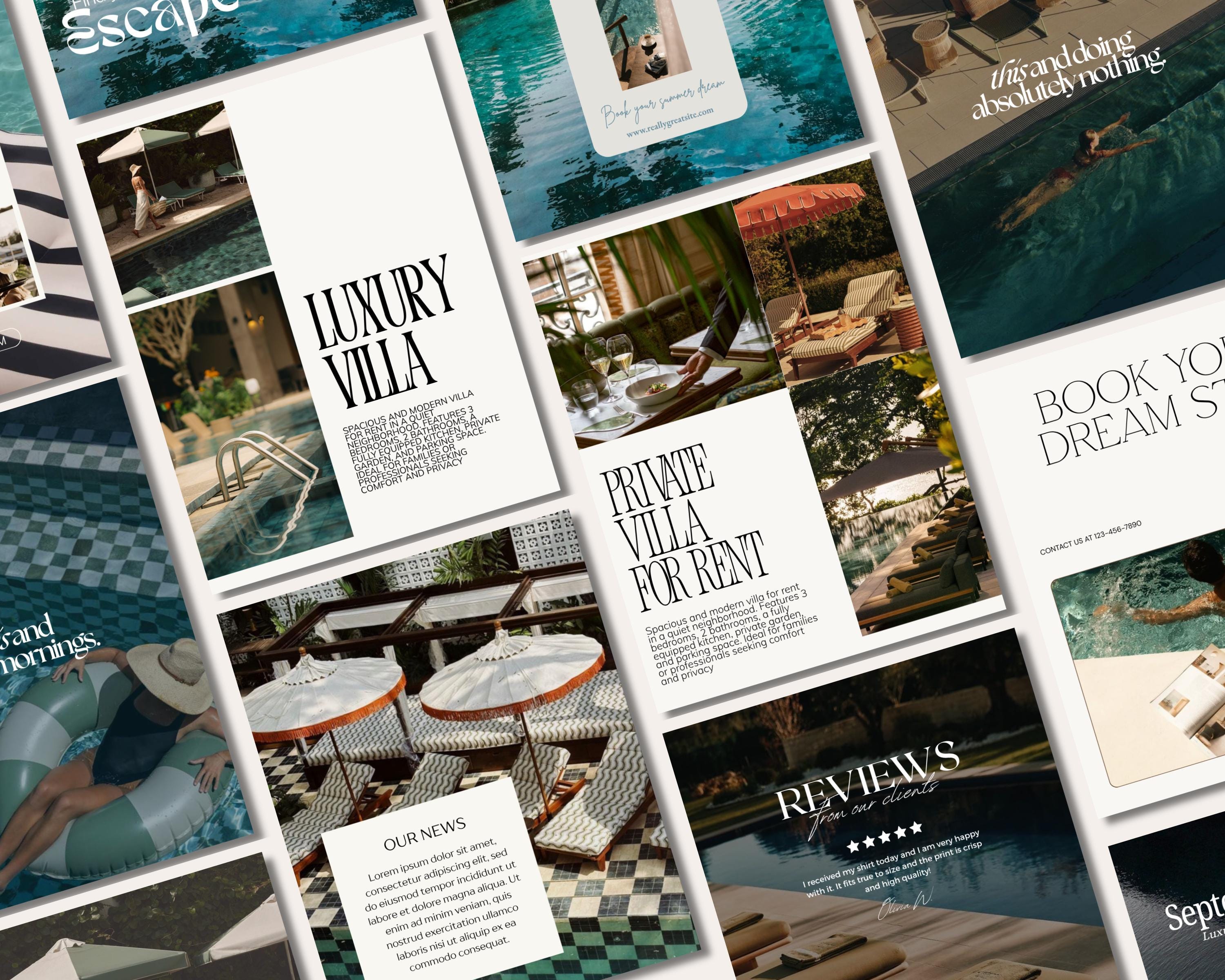 Airbnb Instagram Template Bundle