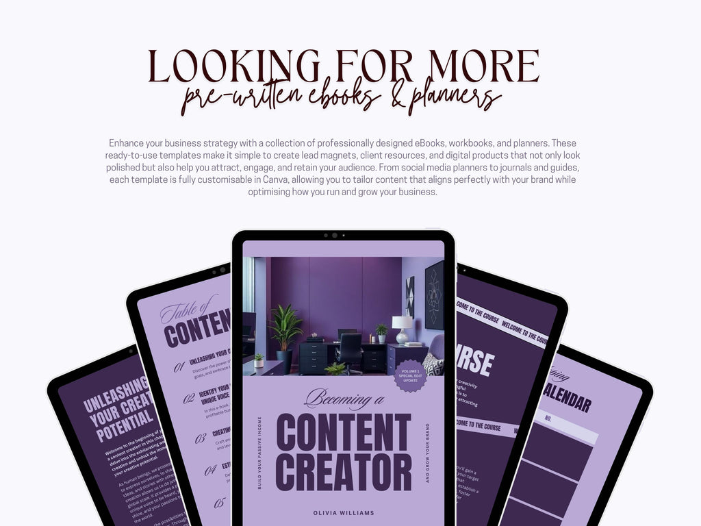 Lavendar Inspired Branding Kit
