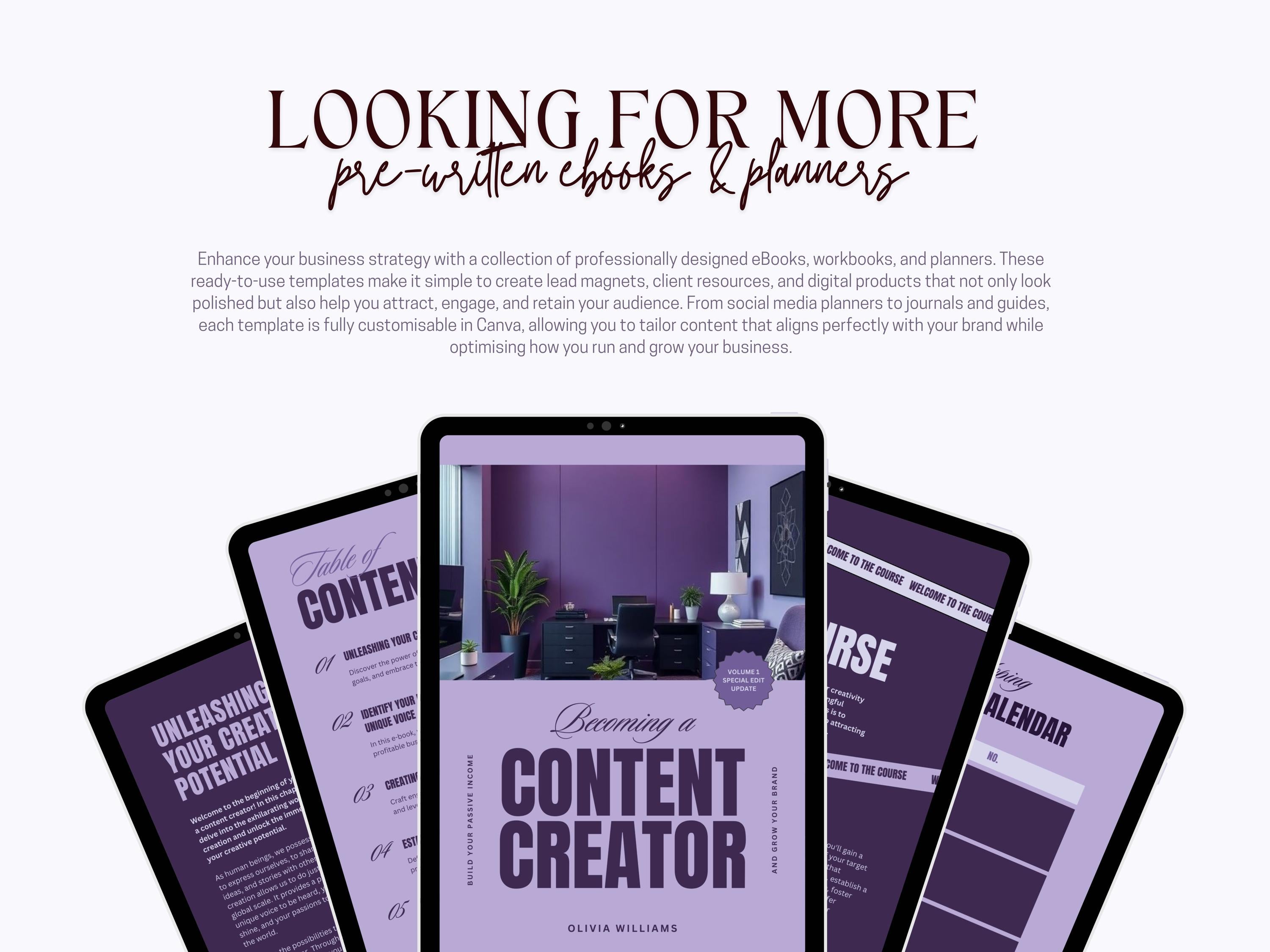 Lavendar Inspired Branding Kit