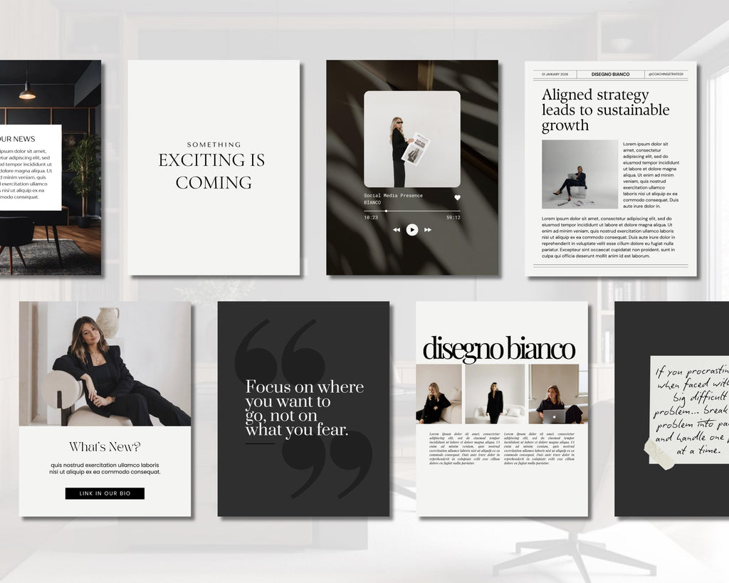 Coaching Instagram Canva Templates