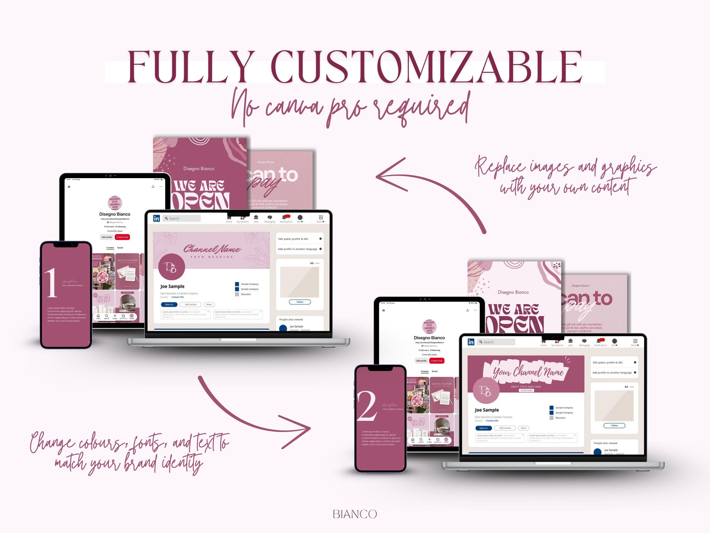 Raspberry Inspired Branding Kit
