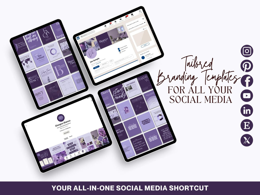 Lavendar Inspired Branding Kit