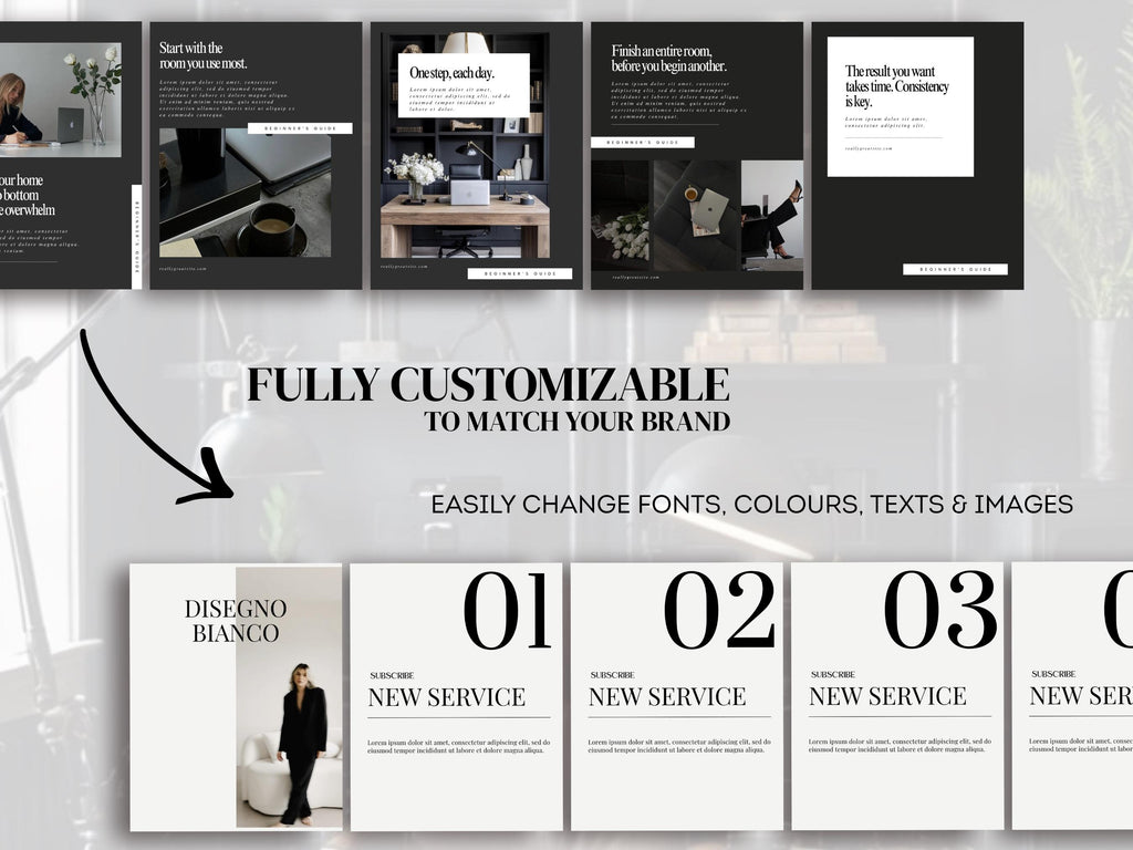 80 Instagram Carousel Template Bundle for Content Creators