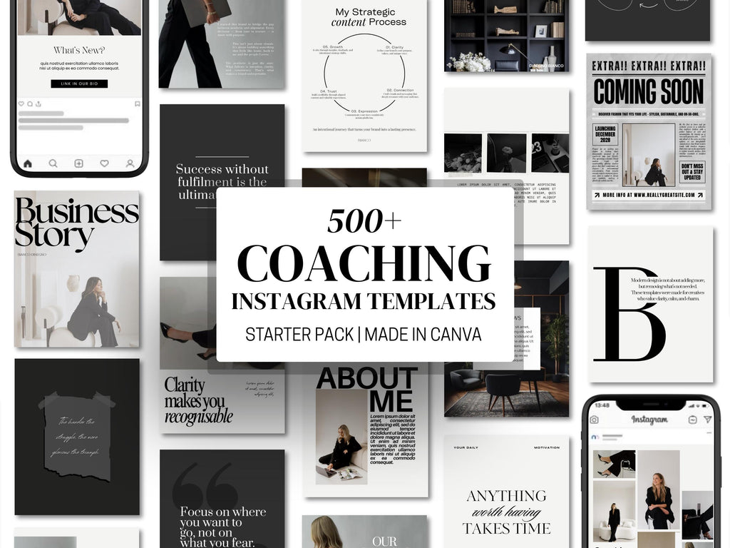 500+ Coaching Templates