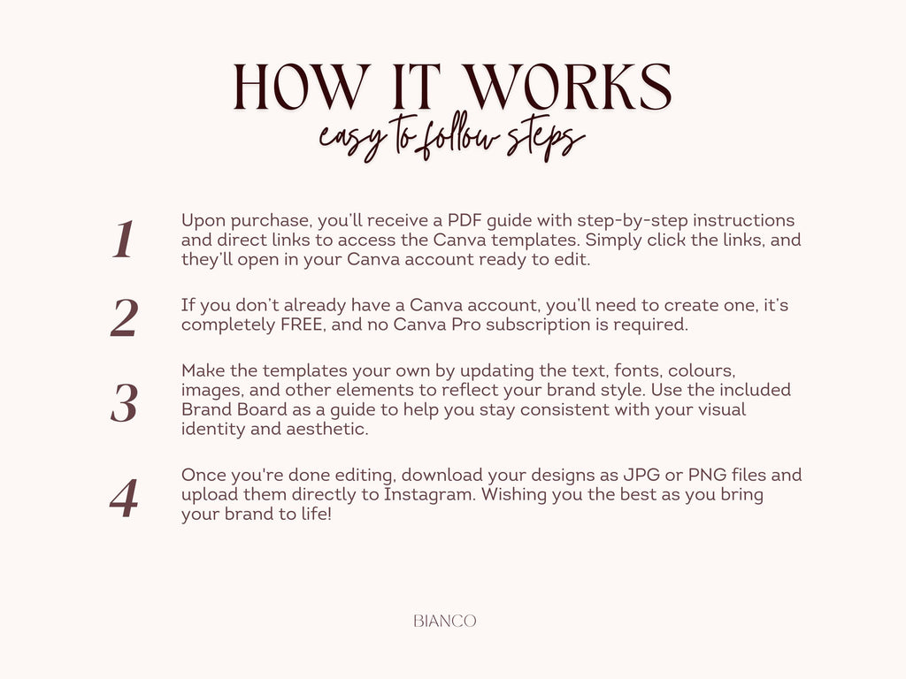 Burgundy Inspired Branding Kit