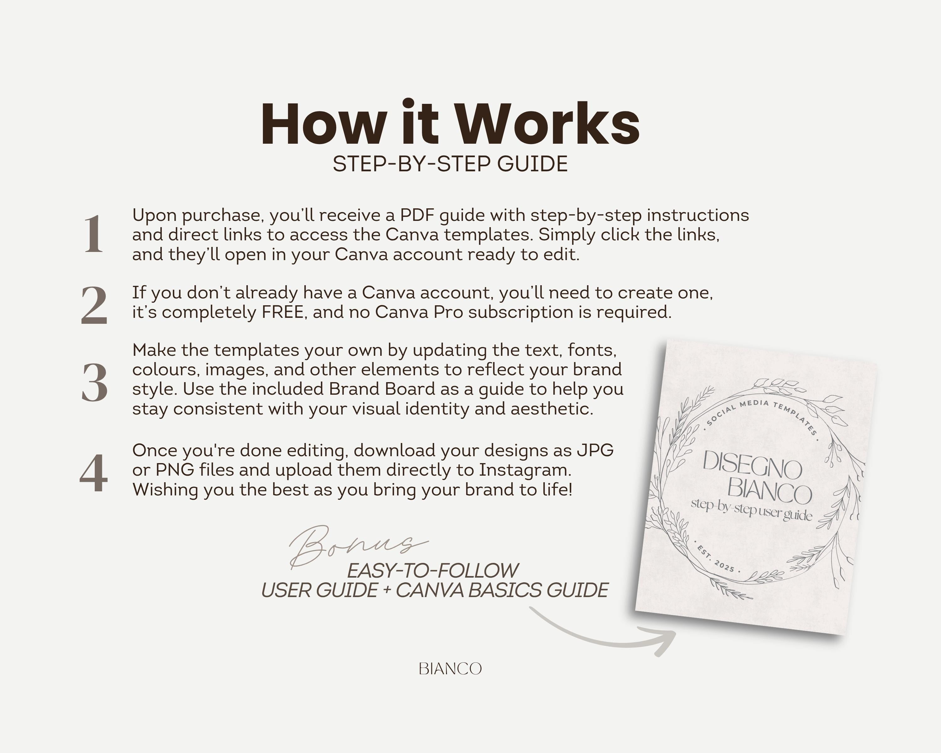 Fitness Instagram Templates | Minimalist Yoga, Pilates