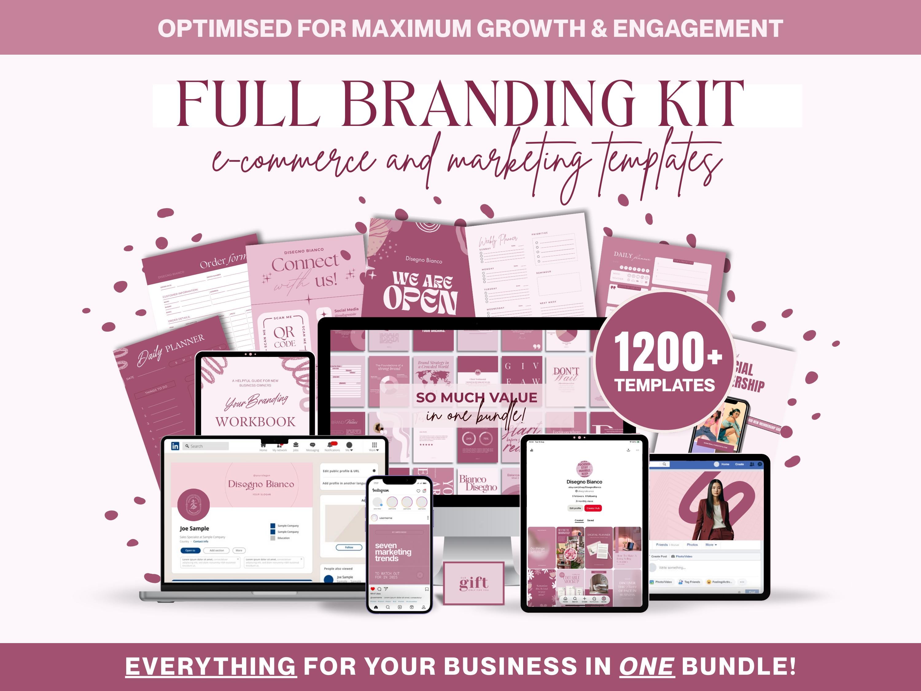 Raspberry Inspired Branding Kit