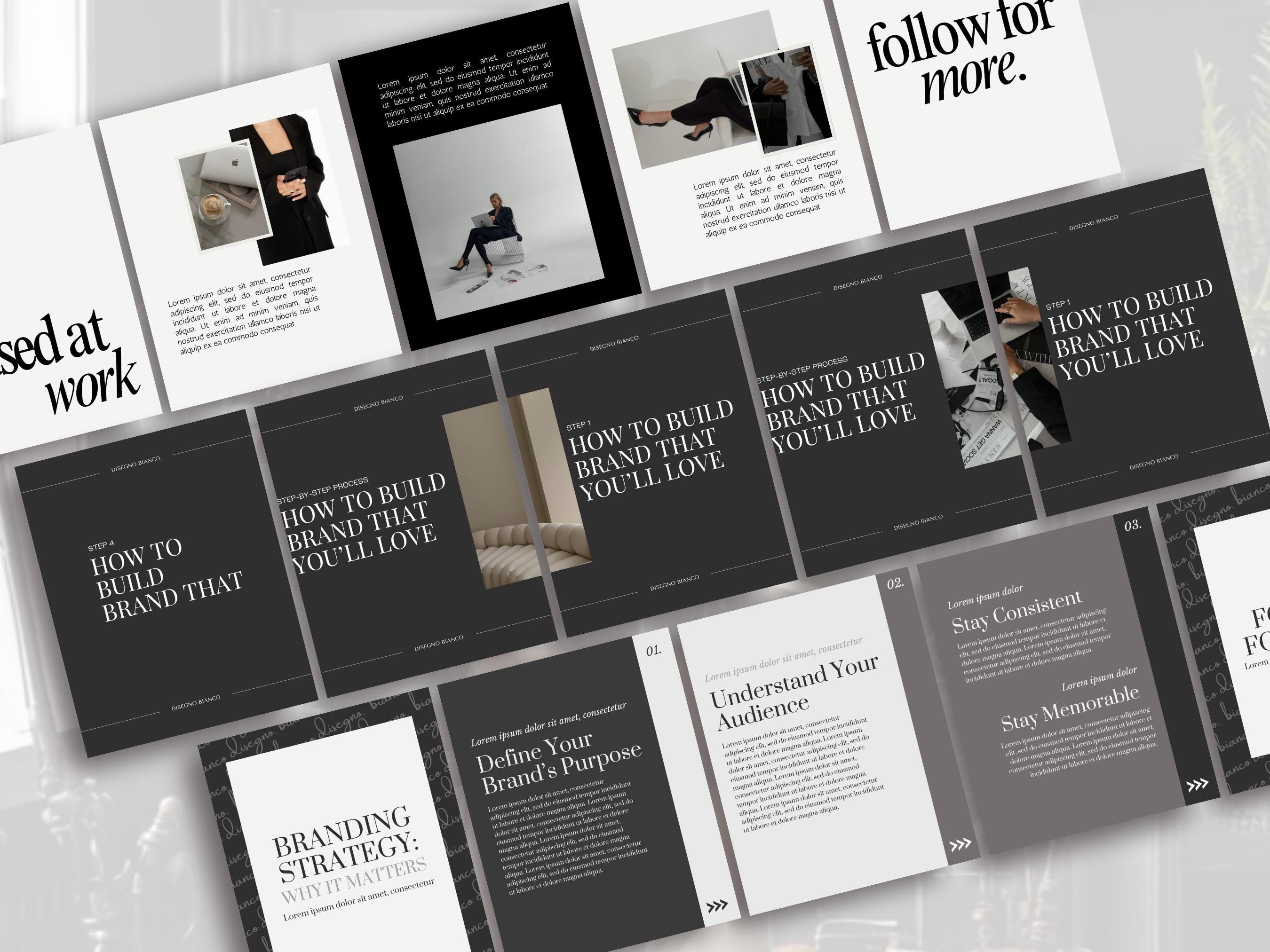 Viral Hook Carousel Templates | 40 Carousels