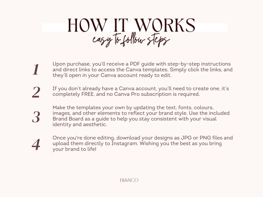 Burgundy Inspired Branding Kit
