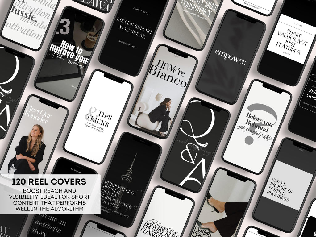 1400+ Instagram Templates in Neutral Tones