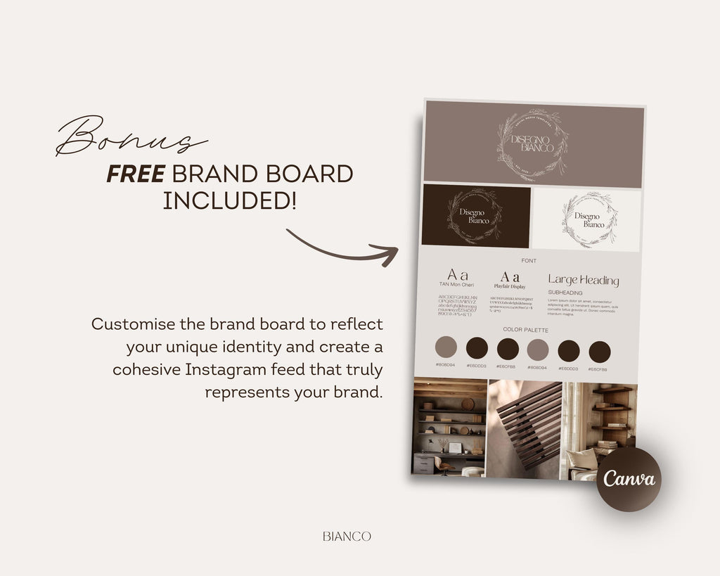 Iced Latte Neutral Brown Templates for Business Growth | 500+ Canva Social Media Posts, Stories & Reels