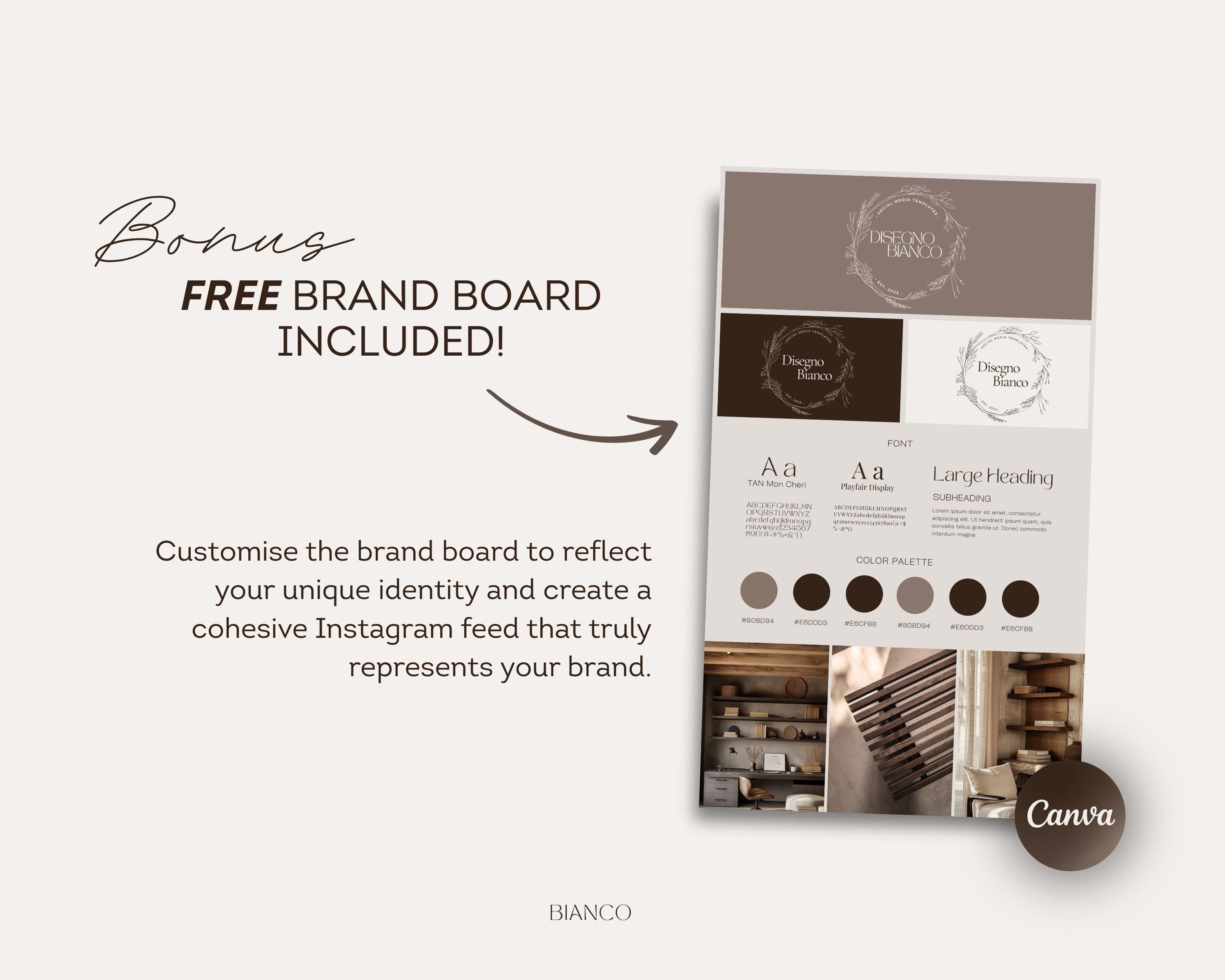 Iced Latte Neutral Brown Templates for Business Growth | 500+ Canva Social Media Posts, Stories & Reels