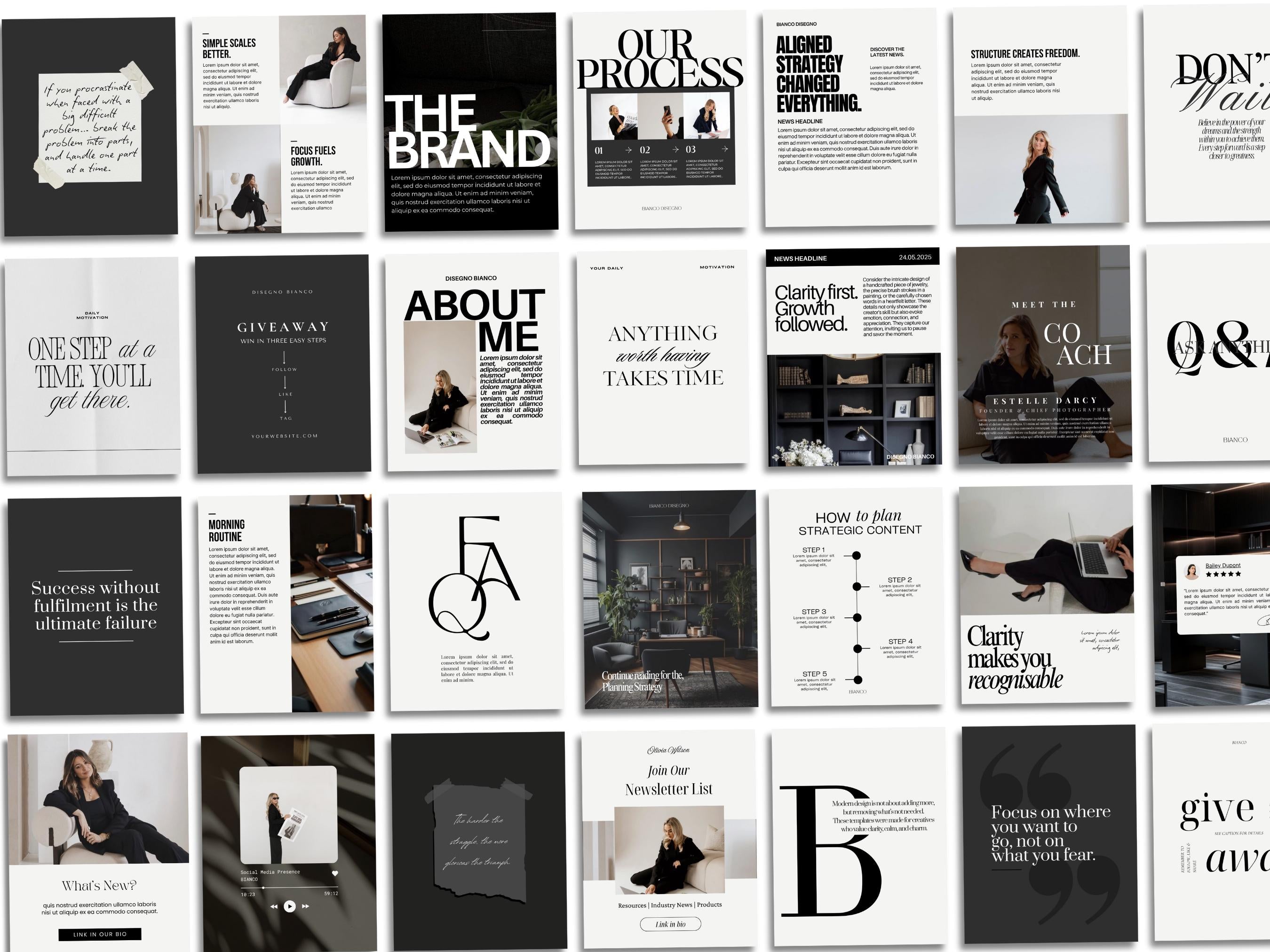 Coaching Instagram Canva Templates