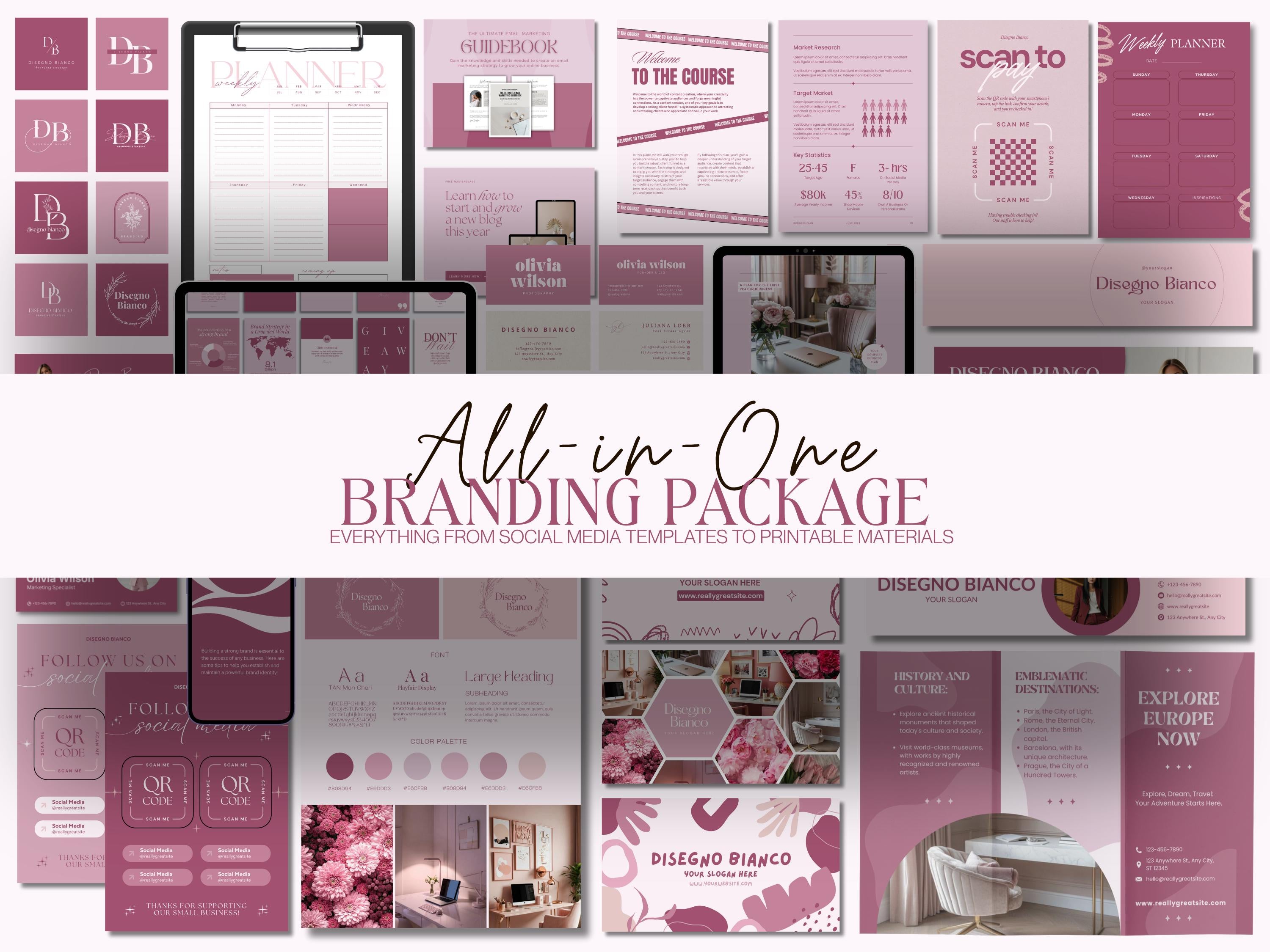 Raspberry Inspired Branding Kit