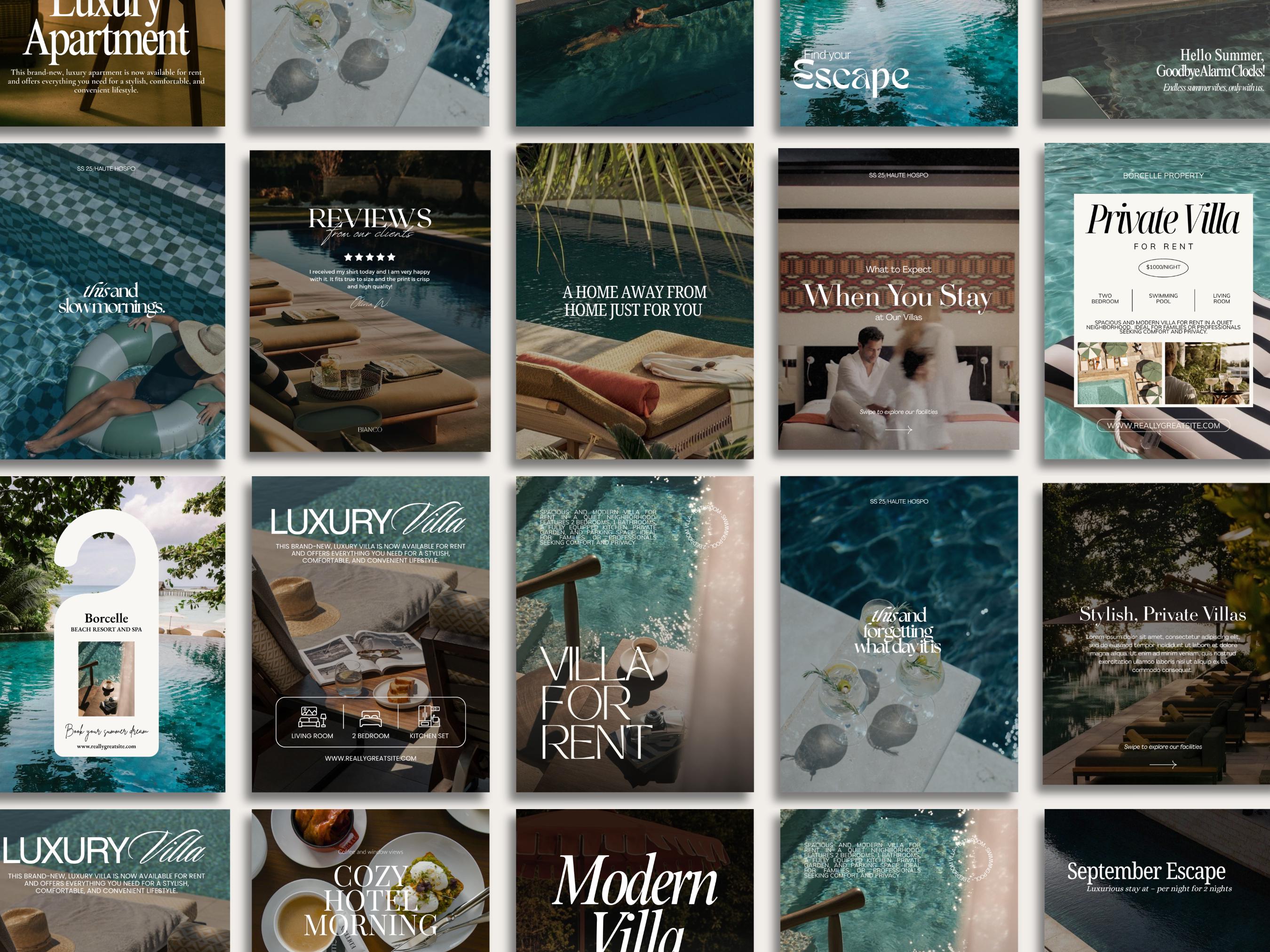 Airbnb Instagram Template Bundle