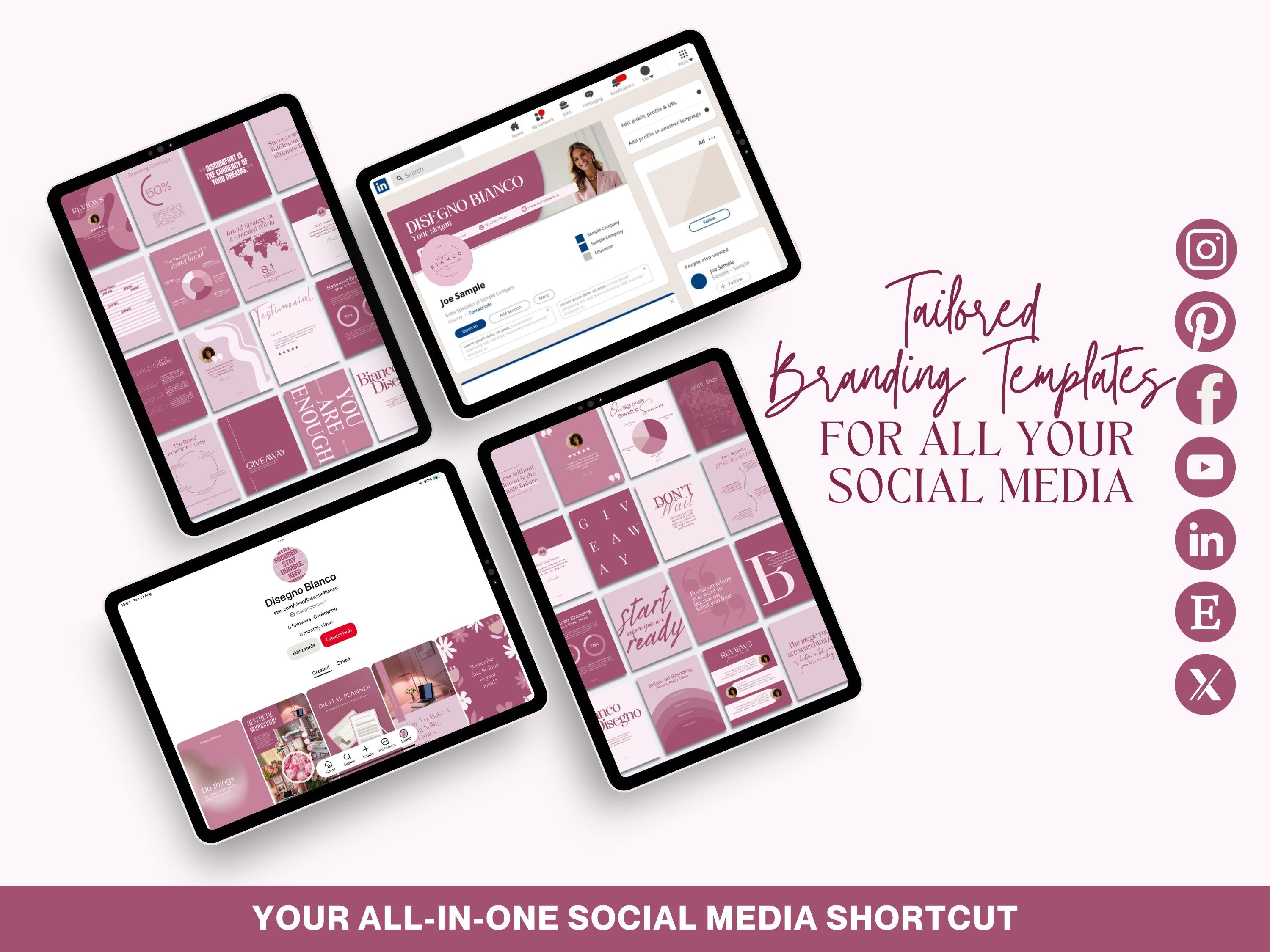 Raspberry Inspired Branding Kit