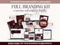 Burgundy Inspired Branding Kit
