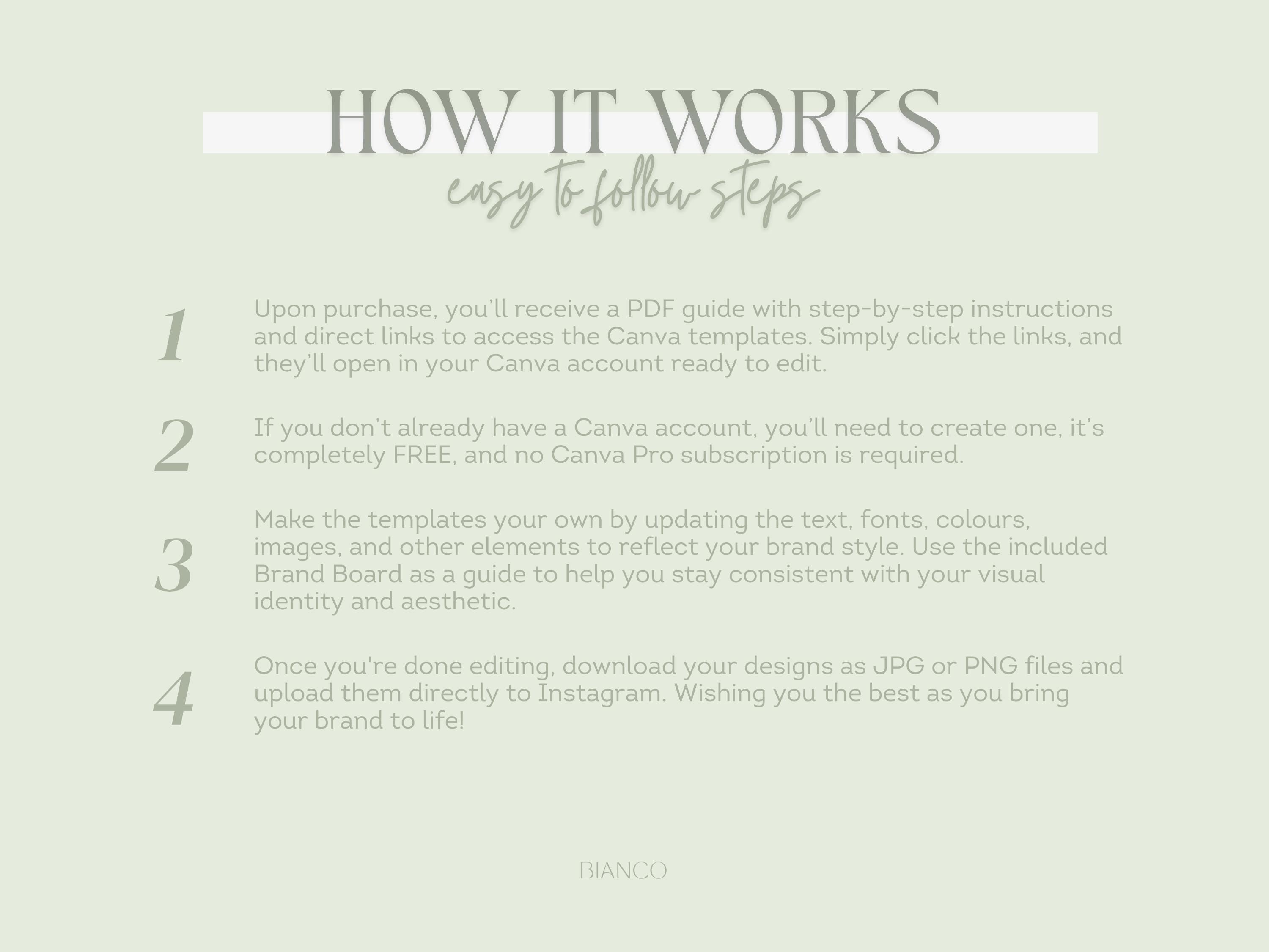 Matcha Inspired Branding Kit