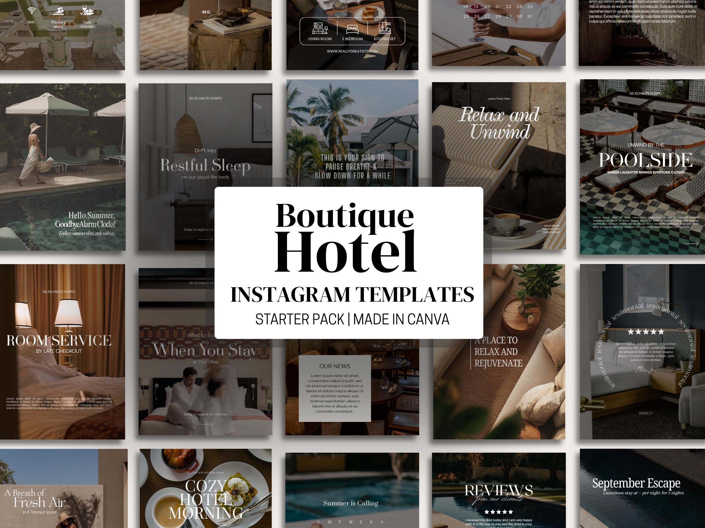 50 Instagram Posts for Hotel Marketing